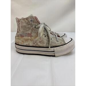 Converse Chuck Taylor All Star - Youth Size 1 - Metallic Butterfly